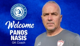 Πανθηραϊκός:Σπουδαία προσθήκη στο τεχνικό επιτελείο - Ανακοίνωσε Παναγιώτη Νάση για προπονητή τερματοφυλάκων